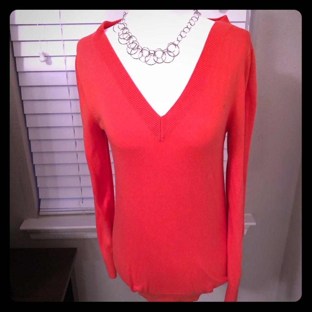 V-neck sweater
